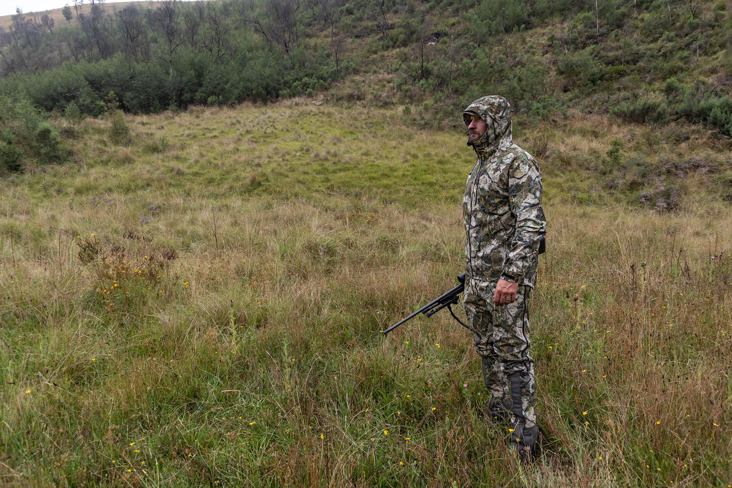 Waterproof camo jacket